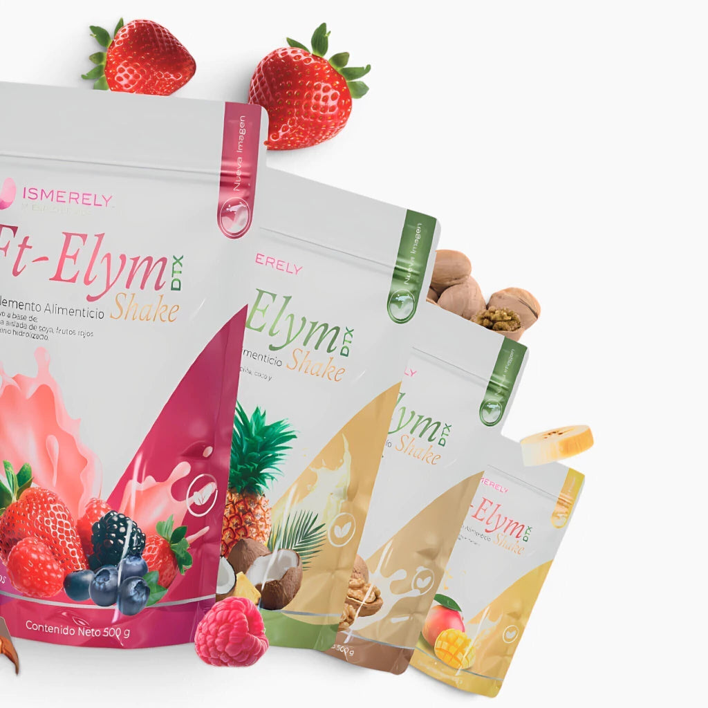 Ismerely FT-Elym DTX Shake | Shake con proteína de soya, quinoa y colágeno